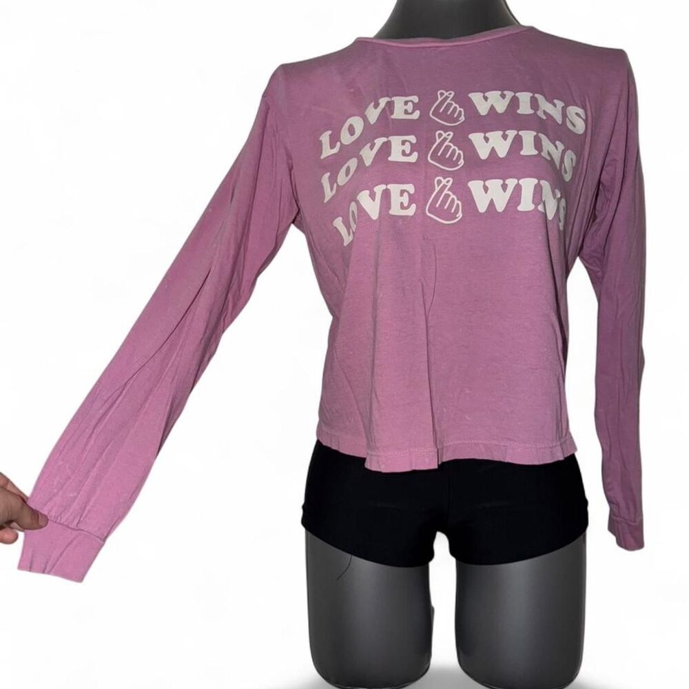 Forever-21 Women's Pink Shirt